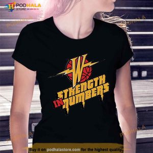 W Strength In Numbers Basketball Shirt 3
