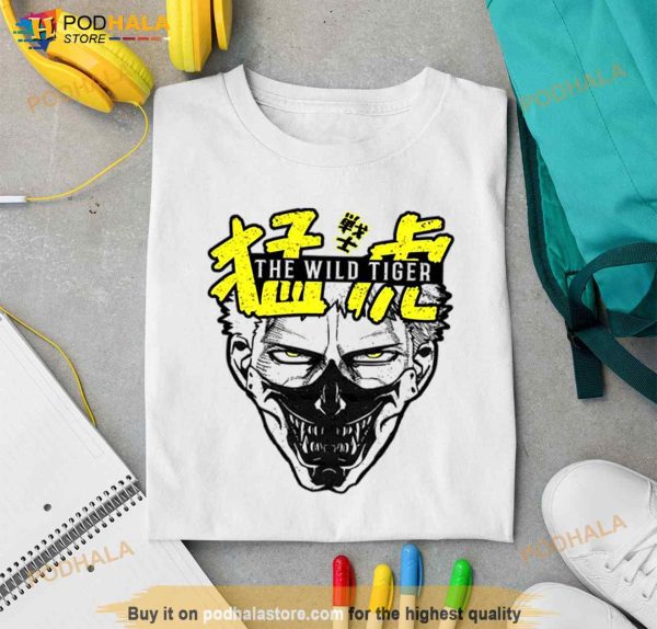 Wakatsuki Takeshi The Wild Tiger Kengan Shirt