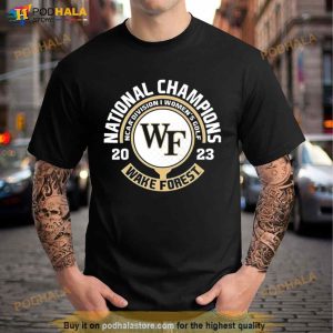 Wake Forest Demon Deacons Blue 84 2023 NCAA Women’s Golf National Champions T Shirt