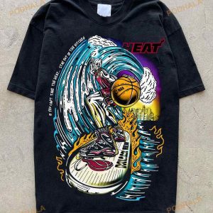 Warren Lotas if You Cant Take The Heat Stay Out Of The Kitchen Miami Heat Shirt 2