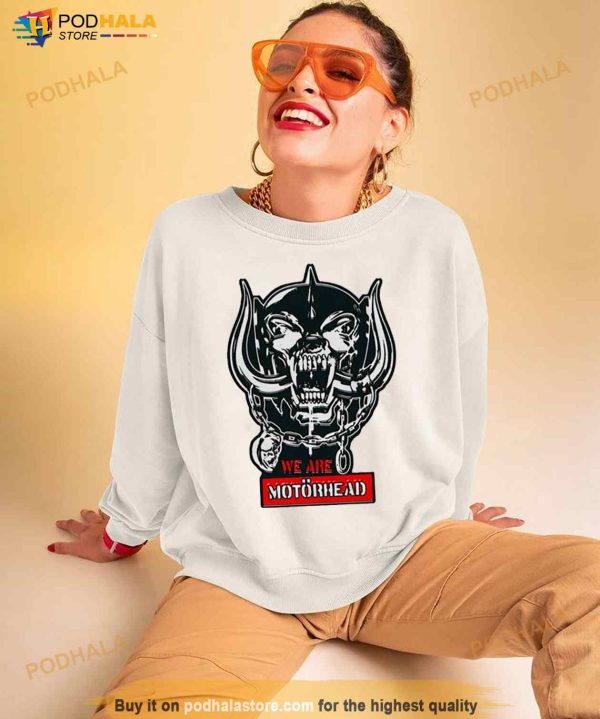 We Are Motorhead Warpig Live At Montreux Fan Gifts T Shirt