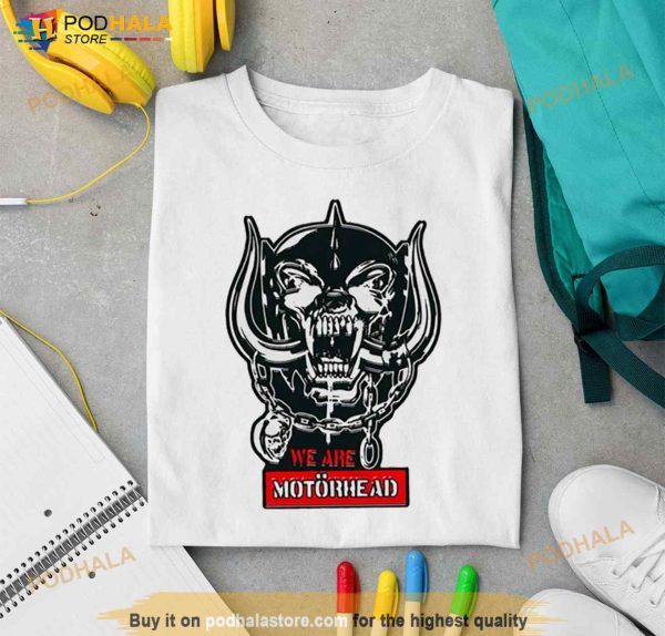 We Are Motorhead Warpig Live At Montreux Fan Gifts T Shirt