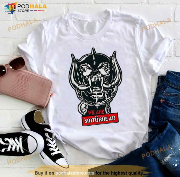 We Are Motorhead Warpig Live At Montreux Fan Gifts T Shirt