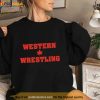 Western and Wrestling Shirt