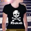 White Bones Logo Rancid Band Shirt