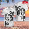 White Dragon For Summer Hawaiian Shirt, Tropical Shirt for Women Men