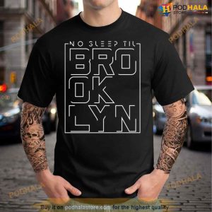 White Line Art 2023 Tour No Sleep Til Brooklyn Shirt 3