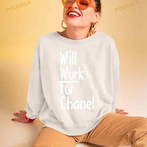 Sweatshirt Chanel Navy size M International in Cotton  28023813