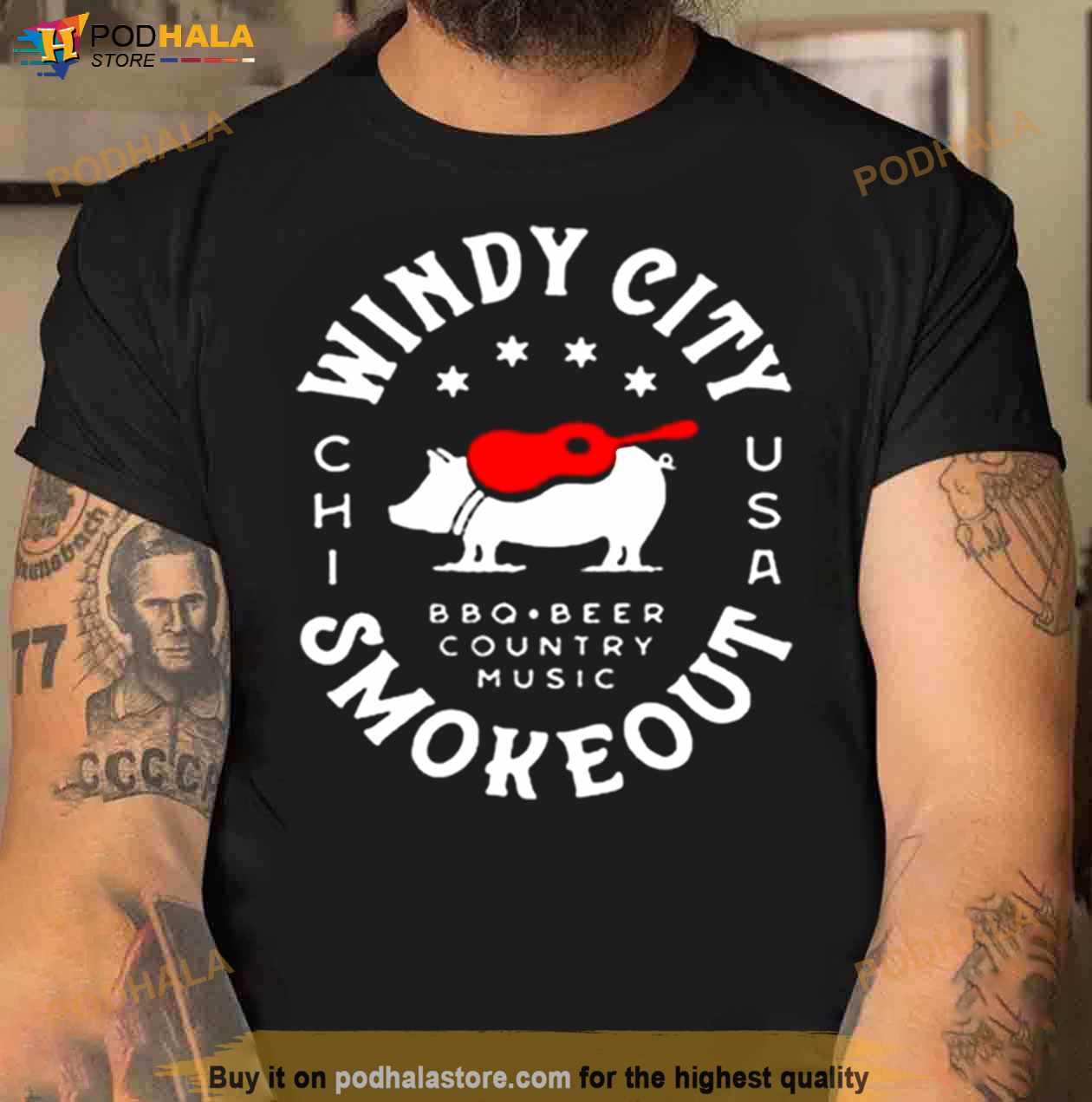 Windy City Smokeout Bbq Country Music Shirt Windy City Smokeout Bbq Country Music Shirt