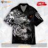 Wolf Tattoo Black Design For Summer Hawaiian Shirt, Tropical Shirt for Women Men