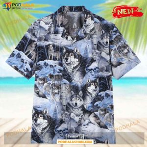 Wolves Luxury Design For Summer Hawaiian Shirt, Tropical Shirt for Women Men