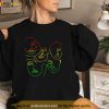 Woman Face Line Art Juneteenth Cool Abstract Black History Shirt