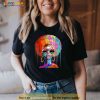 Womens Black Queen Afro Melanin Dripping Juneteenth Shirt