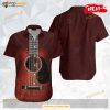 Wood Guitar For This Summer Hawaiian Shirt, Tropical Shirt for Women Men
