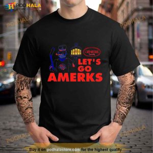 X Rochester Americans Let’s Go Amerks Genesee Specialty Shirt