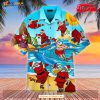 Xmas Is Coming Santa Surfing On Christmas Beach Hawaiian Shirt, Tropical Shirt