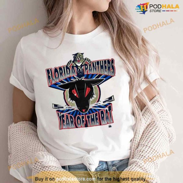 Year Of The Rat NHL Hockey Vintage Starter Florida Panthers Shirt