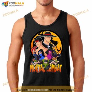 Yellow Logo Mortal Kombat Shirt 2
