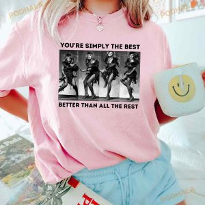 Youre Simpy The Best Tina Turner Shirt Rock N Roll Music Tshirt