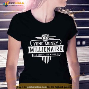 Yung Money Millionaire Old School Ass Whoopin' Shirt 3