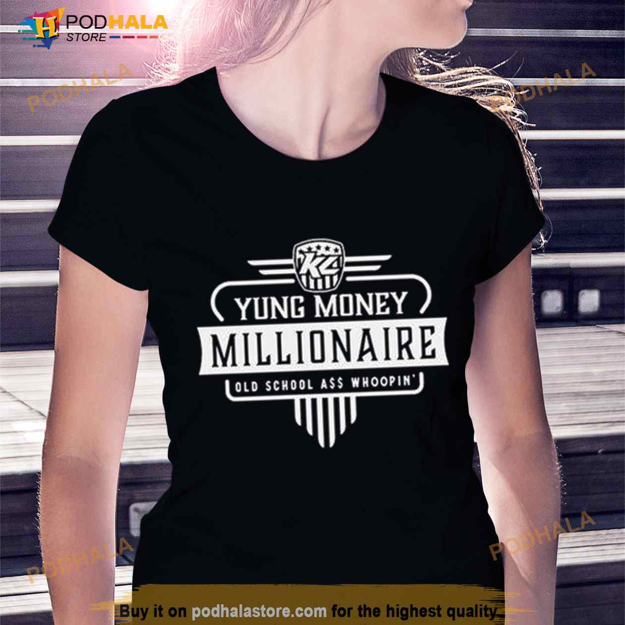 Yung Money Millionaire Old School Ass Whoopin’ Shirt Yung Money Millionaire Old School Ass Whoopin’ Shirt