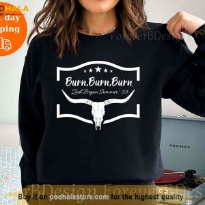 Zach Bryan Burn Burn Burn Tour 2023 Sweatshirt Zach Bryan 90s Rap Shirt 2