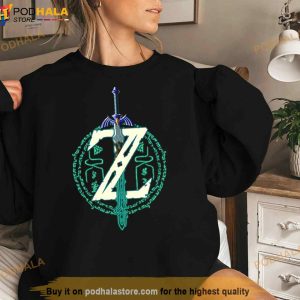 Zeld A Tears Of The Kingdom Aesthetic Design Shirt