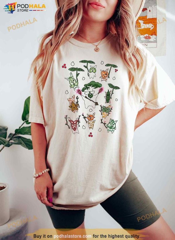 Zelda Korok Shirt, Breath of the Wild Hylia Shirt, Plant Lover Sweatshirt