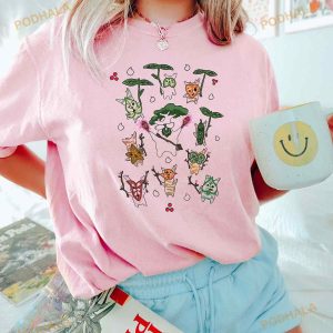 Zelda Korok Shirt Breath Of The Wild Hylia Tshirt Plant Lover Sweatshirt
