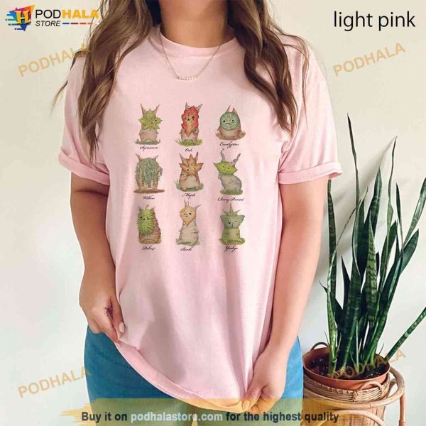 Zelda Korok Shirt, Hylian Shirt, Korok Zelda Plant Shirt, Flora Of Hyrule Shirt
