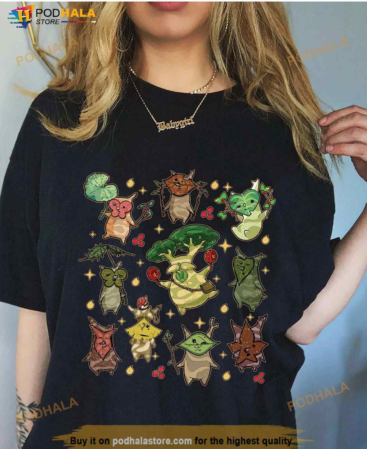 Zelda Korok Shirt, Triforcess Shirt, Breath of the Wild Hylia Tee, Plant Lover Tee Zelda Korok Shirt, Triforcess Shirt, Breath of the Wild Hylia Tee, Plant Lover Tee