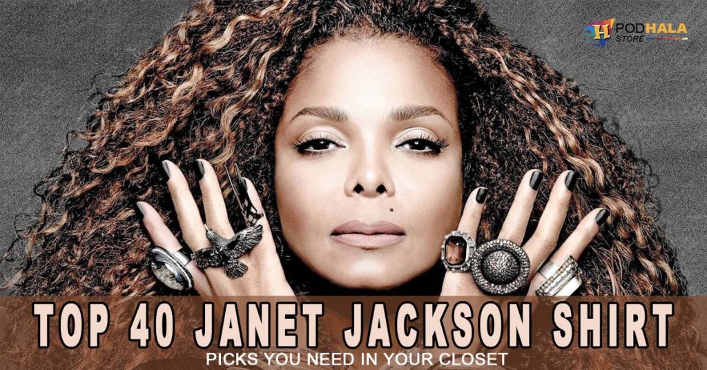 Rock Janet Jackson's Style: Top 40 Janet Jackson Shirt Picks You