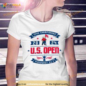124th Championship 2024 Us Open Pinehurst Number 2 Shirt 2