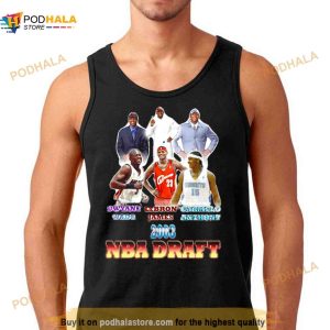 2003 Draft Basketball Players Legend Shirt 2