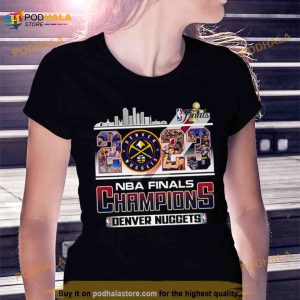 2022 2023 Nba Finals Champions Denver Nuggets Shirt 3