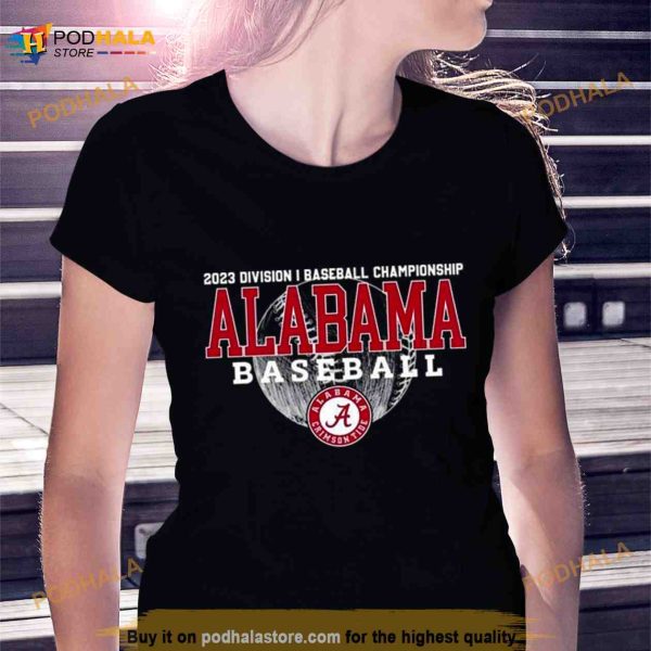 2023 Division I Champions Baseball Alabama Crimson Tide Shirt