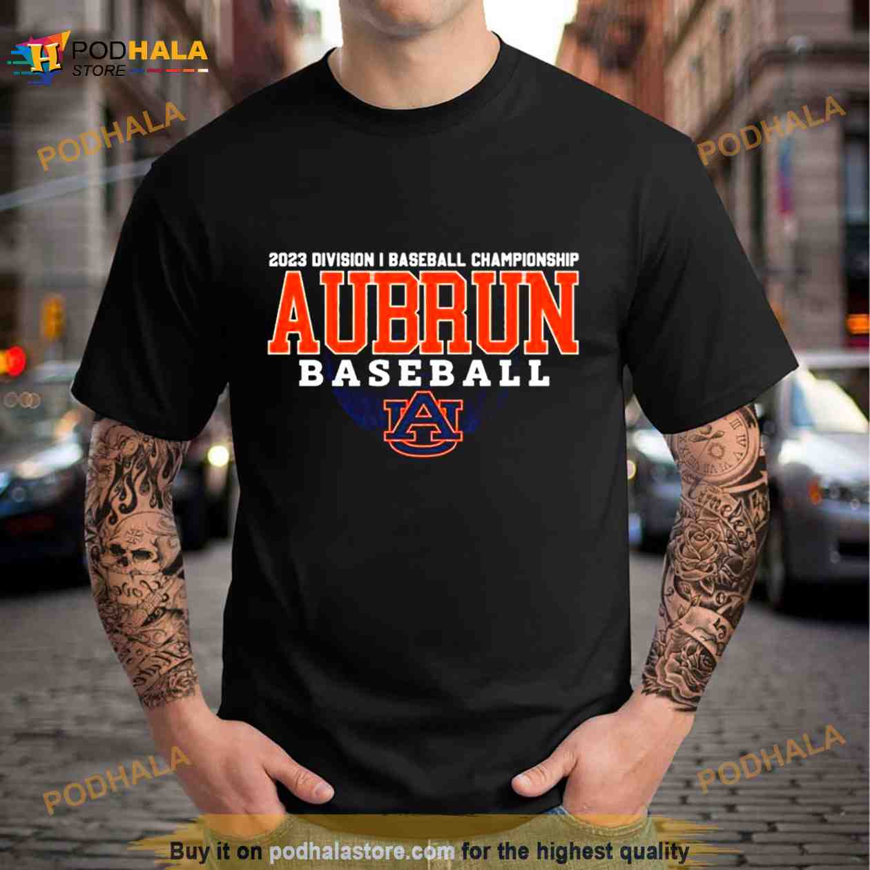 2023 Division I Champions Baseball Auburn Tigers Baseball Shirt