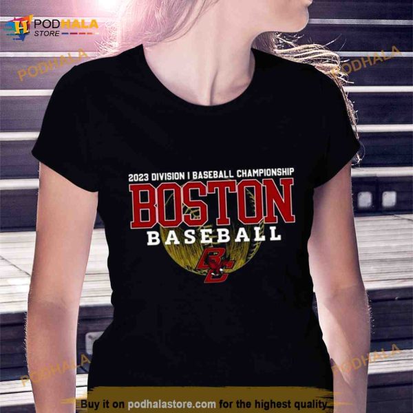 2023 Division I Champions Baseball Boston College Eagles Baseball Shirt
