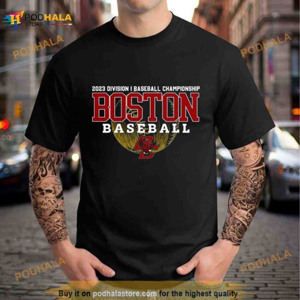 2023 Division I Champions Baseball Boston College Eagles Baseball Shirt
