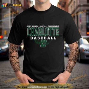 Tops, Charlotte 49ers Baseball Tee