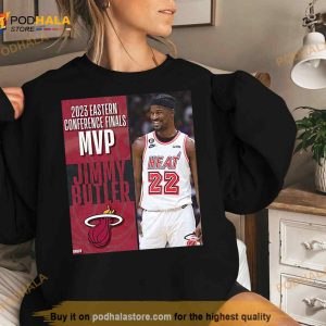 2023 Eastern Conference Finals Mvp Jimmy Butler Nba T Shirt 2