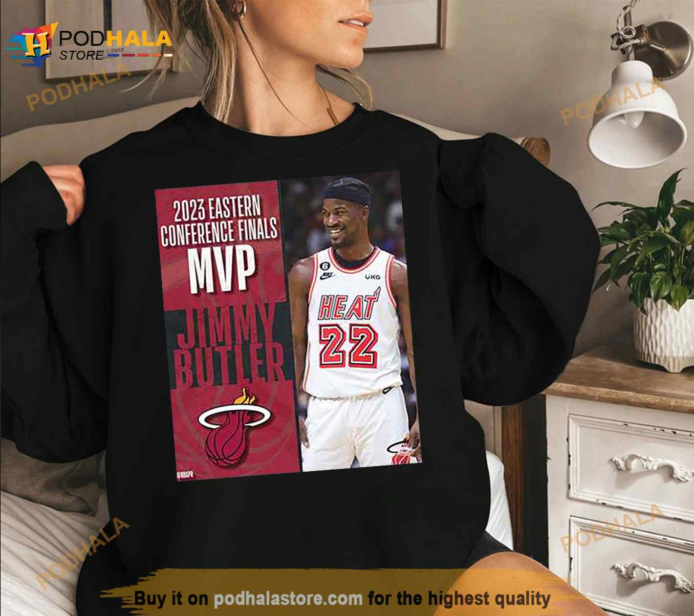 2023 Eastern Conference Finals MVP Jimmy Butler NBA T Shirt