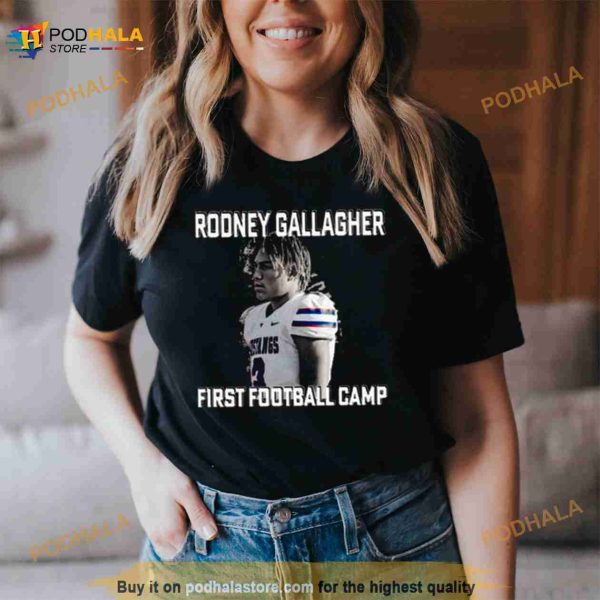 2023 First Football Camp Rodney Gallagher Shirt