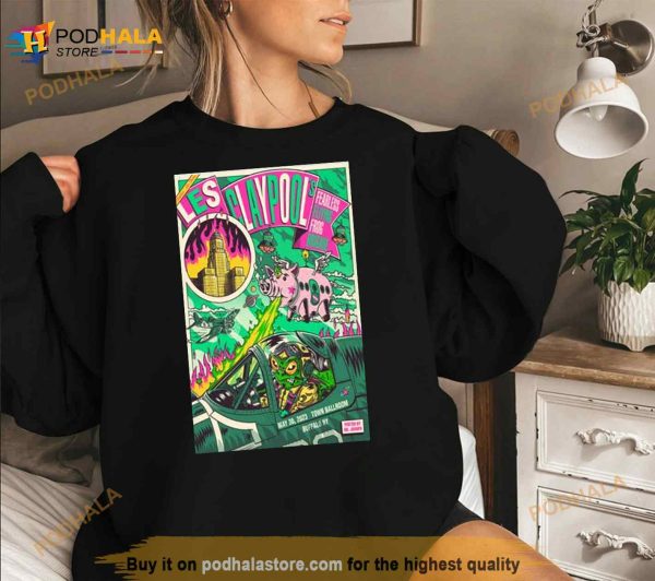 2023 Les Claypool’s Fearless Flying Frog Brigade Tour Buffalo NY Shirt