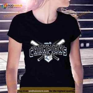 2023 Mhsaa Baseball Division 2 Champions Grand Rapids Christian T Shirt 2