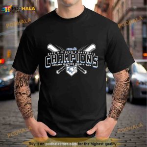 2023 Mhsaa Baseball Division 2 Champions Grand Rapids Christian T Shirt 3