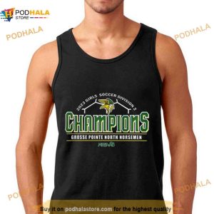 2023 MHSAA Girls Soccer D2 Champions Grosse Pointe North Norsemen Logo Shirt