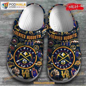 2023 Nba Champions Denver Nuggets Basketball Luxury Crocs Classic Clog Shoes 2