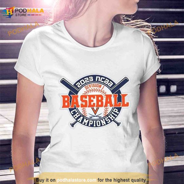2023 NCAA Division I Champions Baseball Virginia Cavaliers Baseball Shirt