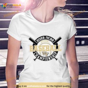 2023 NCAA Division I Champions Baseball Wake Forest Demon Deacons Baseball Shirt